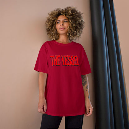 The Vessel Logo T‑Shirt — Horror Comic Back Print