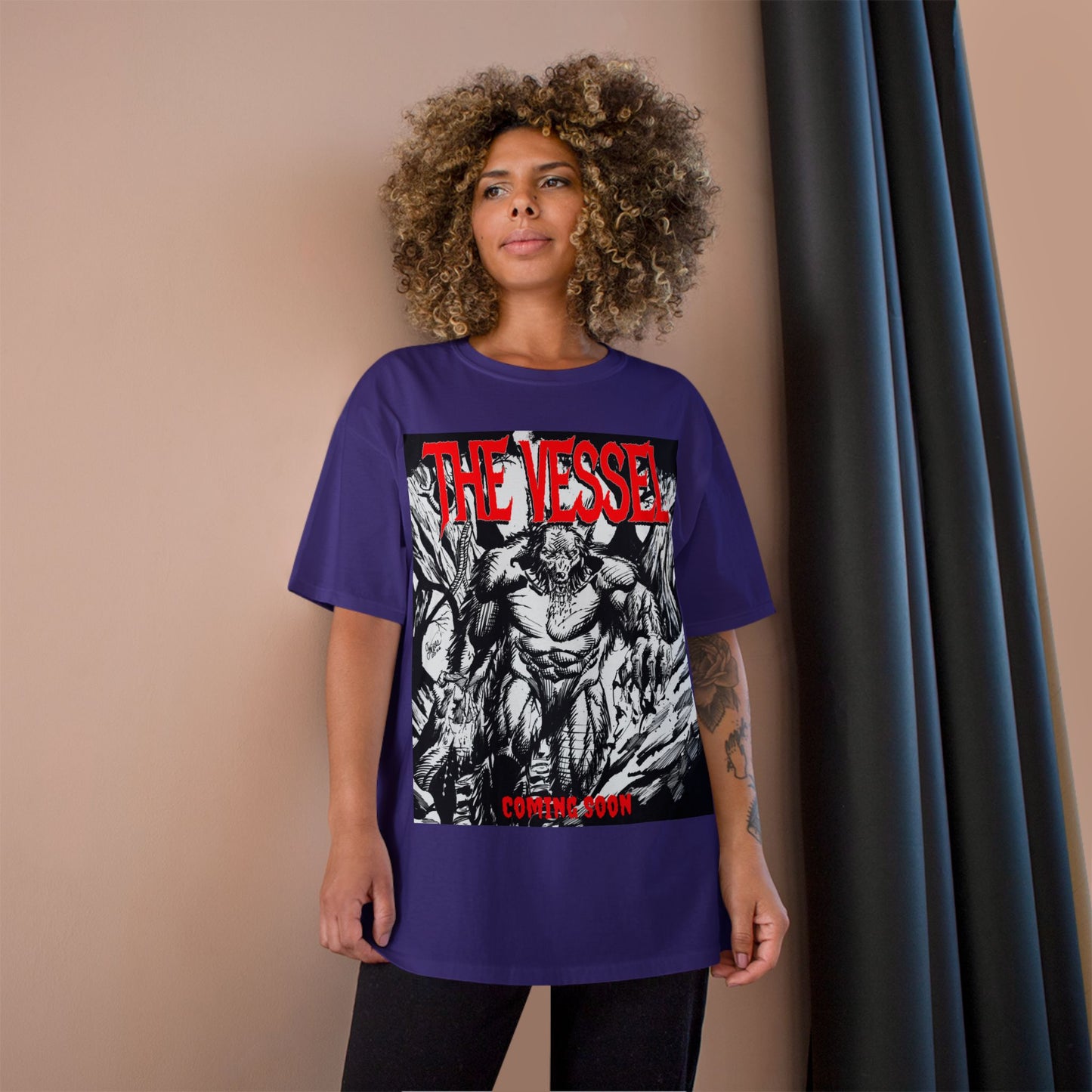 The Vessel Graphic T-Shirt — Horror Comic Art Tee
