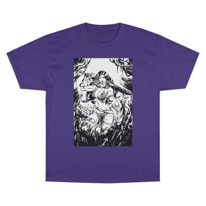 Red Sonja Sword & Sorcery Champion T-Shirt — Comic Fantasy Tee