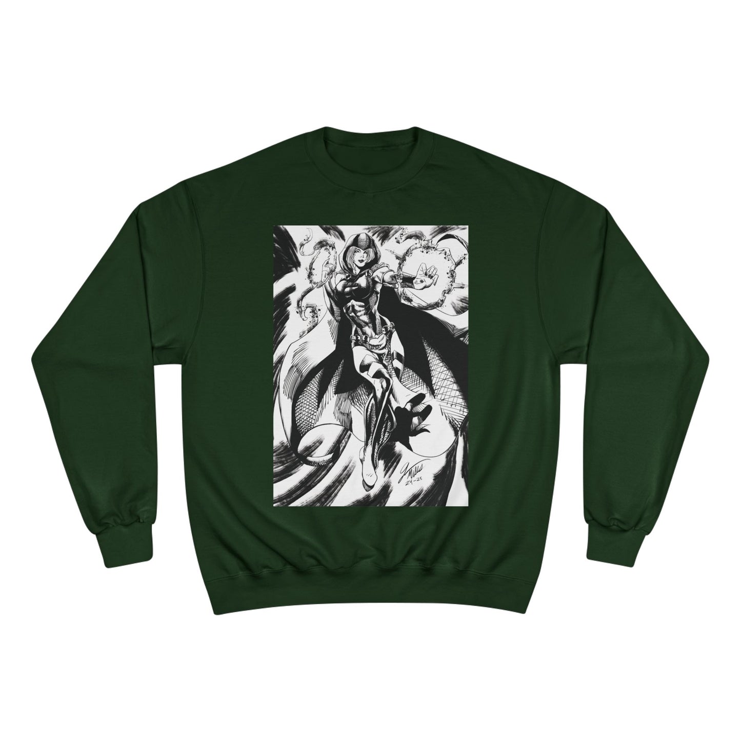 Raven Champion Sweatshirt — Comic Crewneck