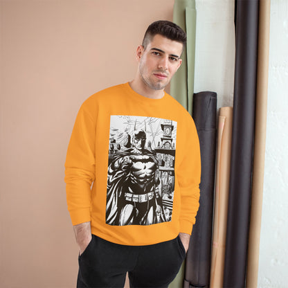 The Bat Arkham Asylum Champion Sweatshirt - Cool Comic Gaming Apparel