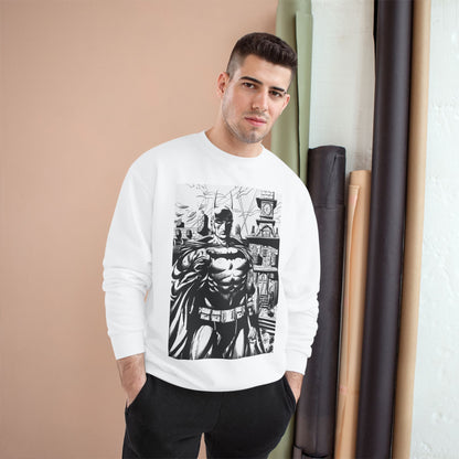 The Bat Arkham Asylum Champion Sweatshirt - Cool Comic Gaming Apparel