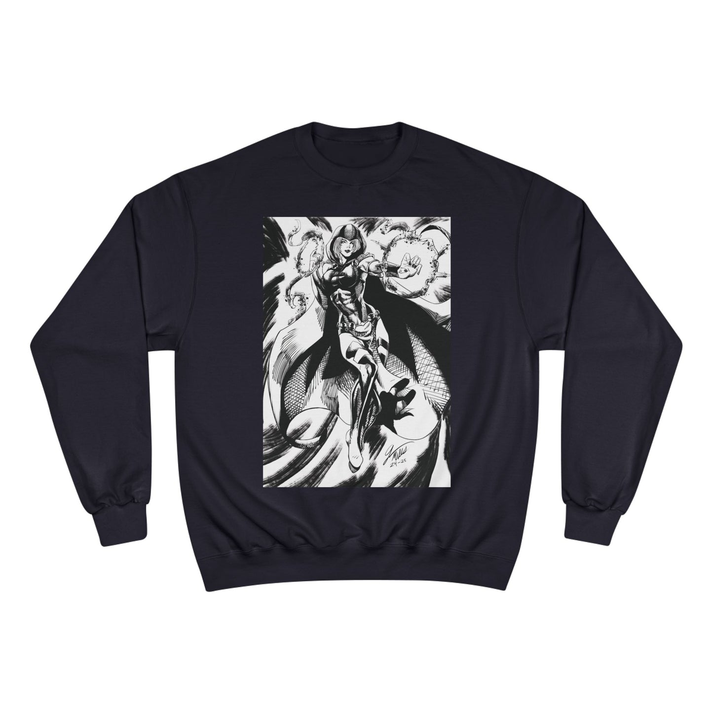 Raven Champion Sweatshirt — Comic Crewneck