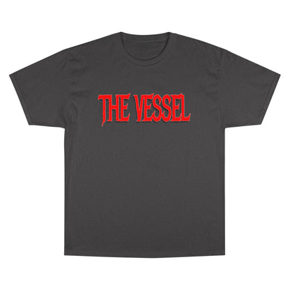 The Vessel Logo T‑Shirt — Horror Comic Back Print