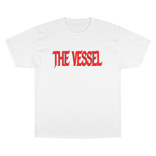 The Vessel Logo T‑Shirt — Horror Comic Back Print