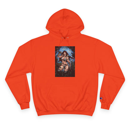 Red Sonja Champion Hoodie — Graphic Hoodie (Color)