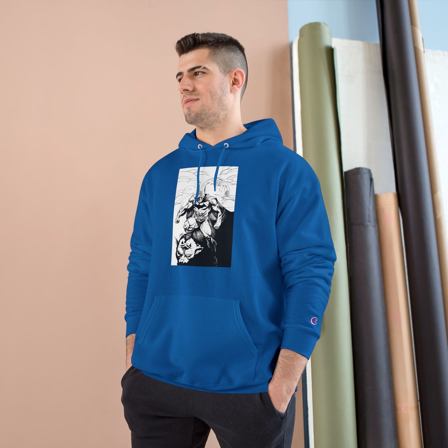 The Bat Champion Hoodie - Cool Comics Design