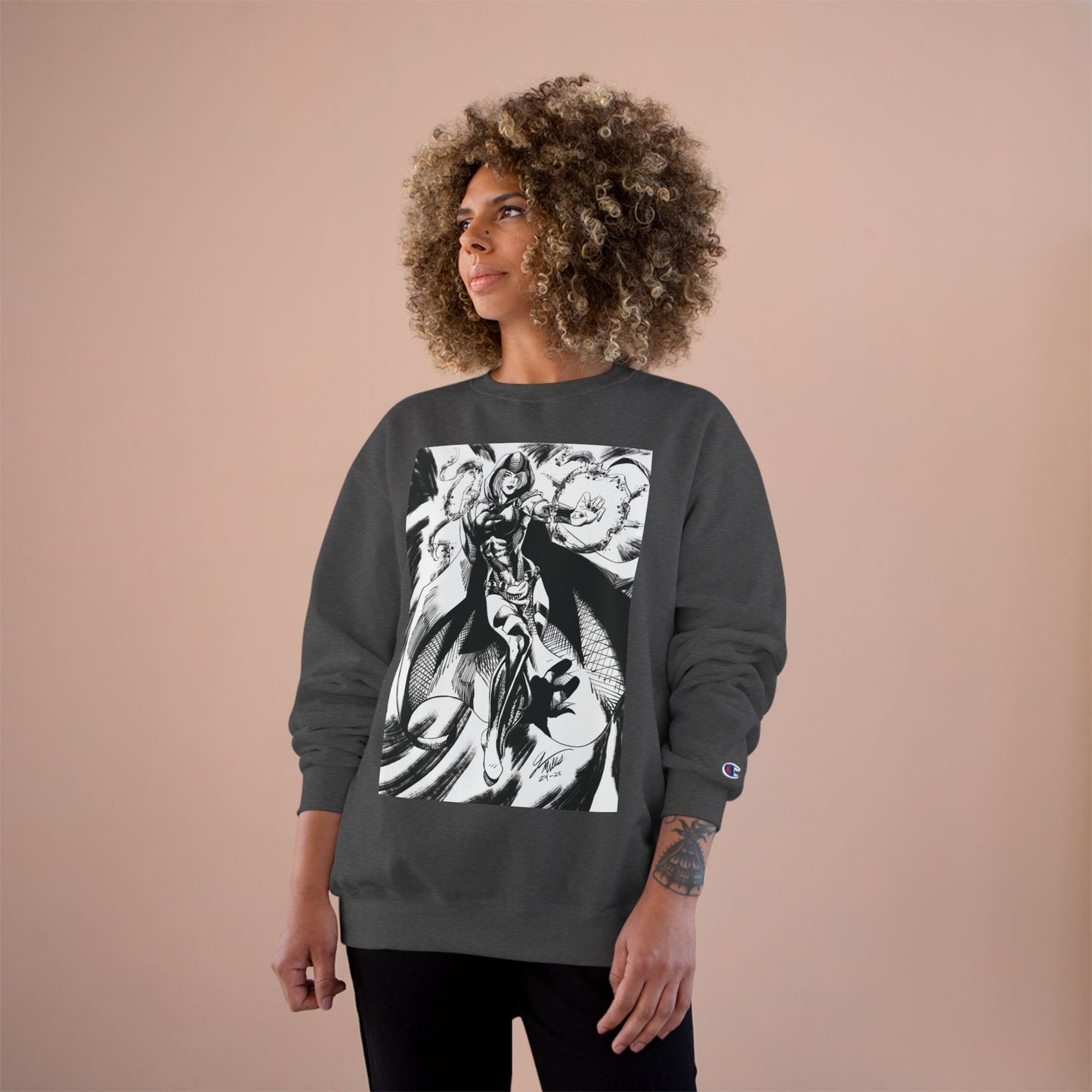 Raven Champion Sweatshirt — Comic Crewneck