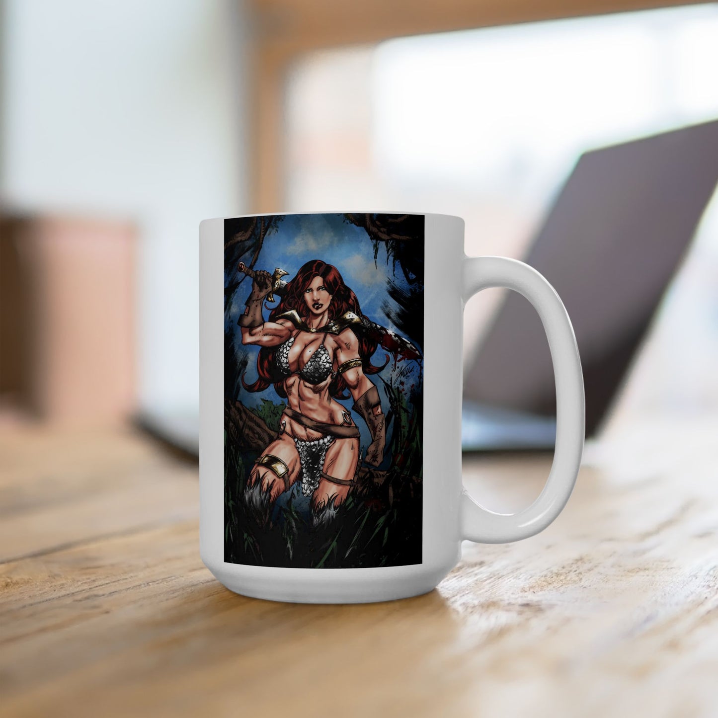 Sonja Ceramic Mug – Colorful Coffee Cup (11oz & 15oz)