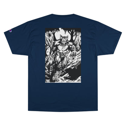 The Vessel Logo T‑Shirt — Horror Comic Back Print
