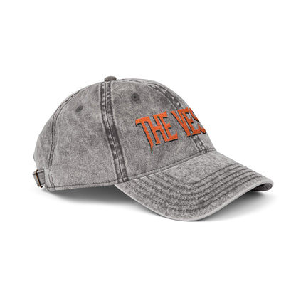 Vintage Embroidered Cap "The Vessel" – Washed Baseball Hat