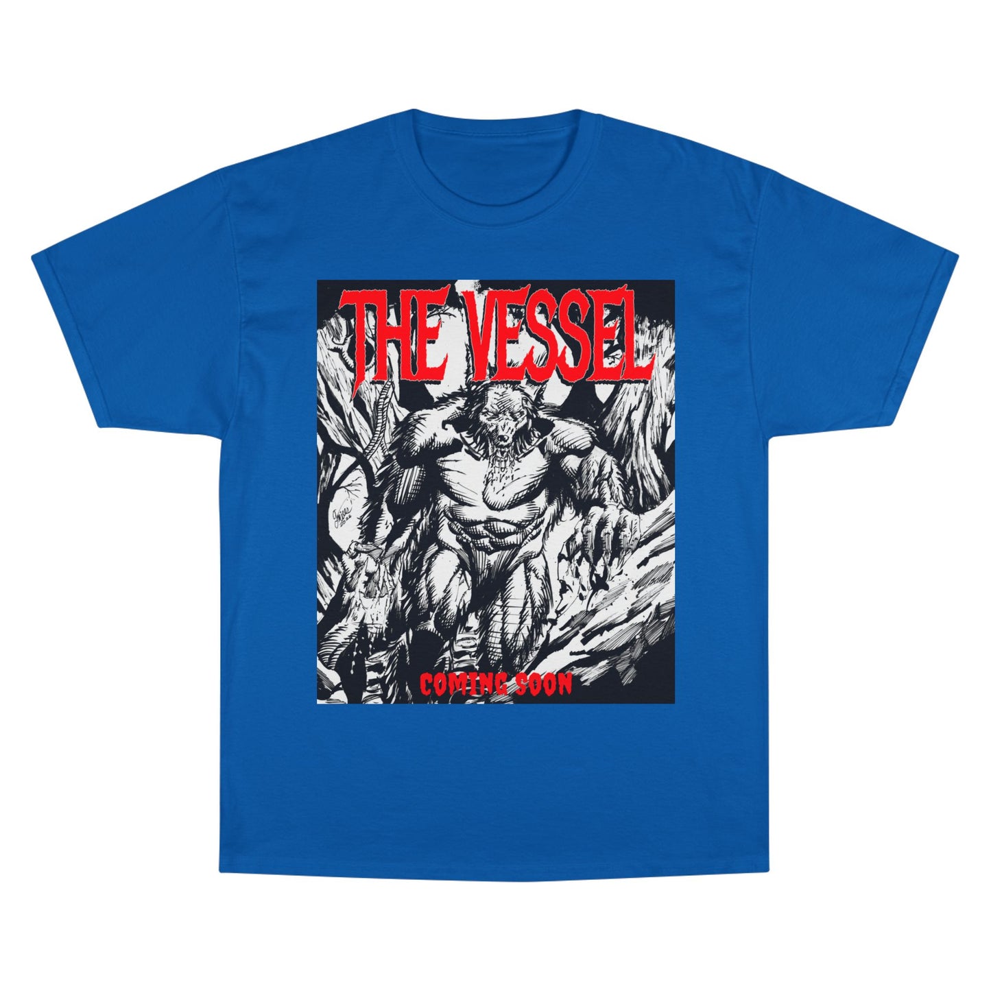 The Vessel Graphic T-Shirt — Horror Comic Art Tee