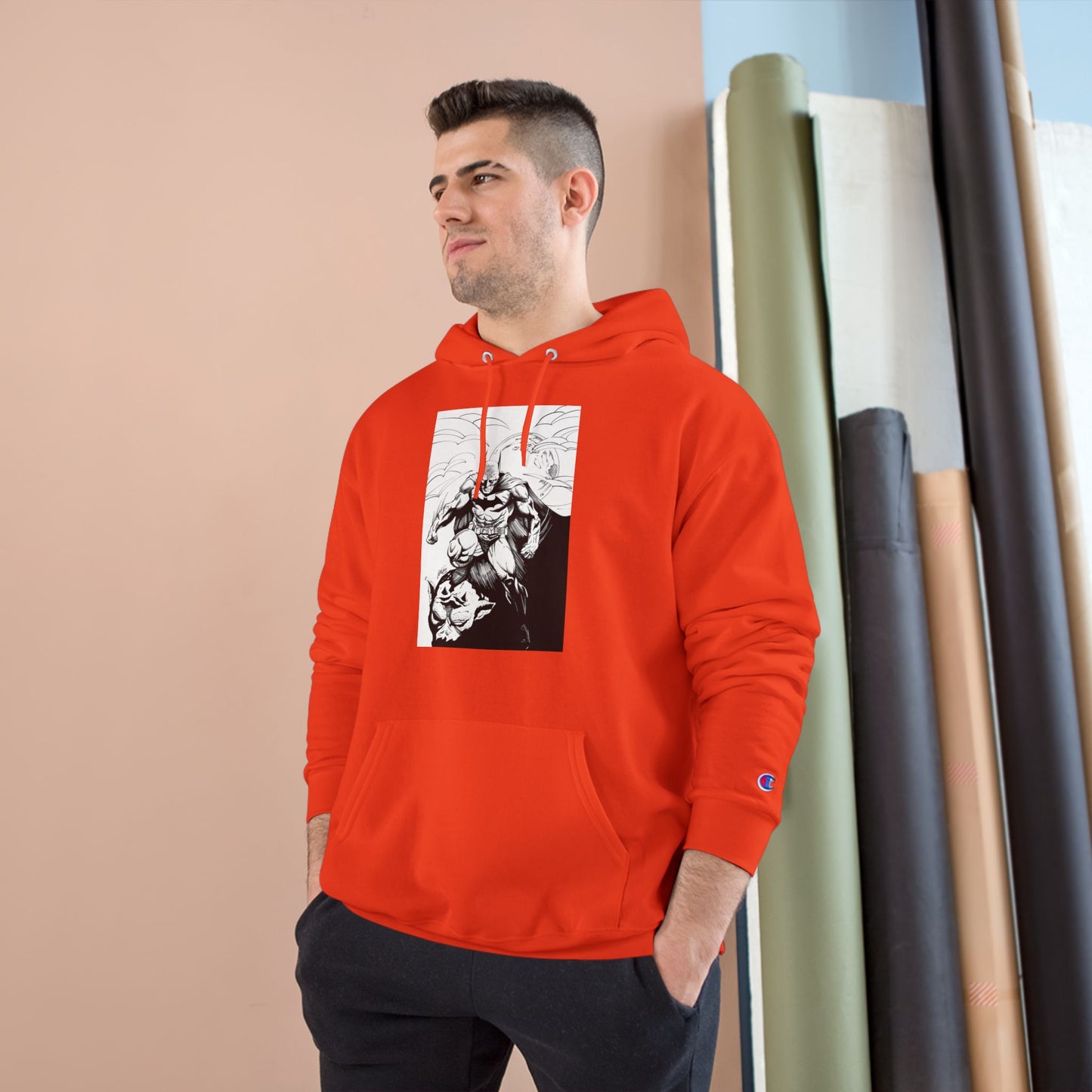 The Bat Champion Hoodie - Cool Comics Design