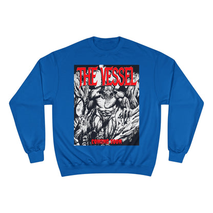The Vessel Graphic Sweatshirt — Horror Art Crewneck with "Coming Soon" Design