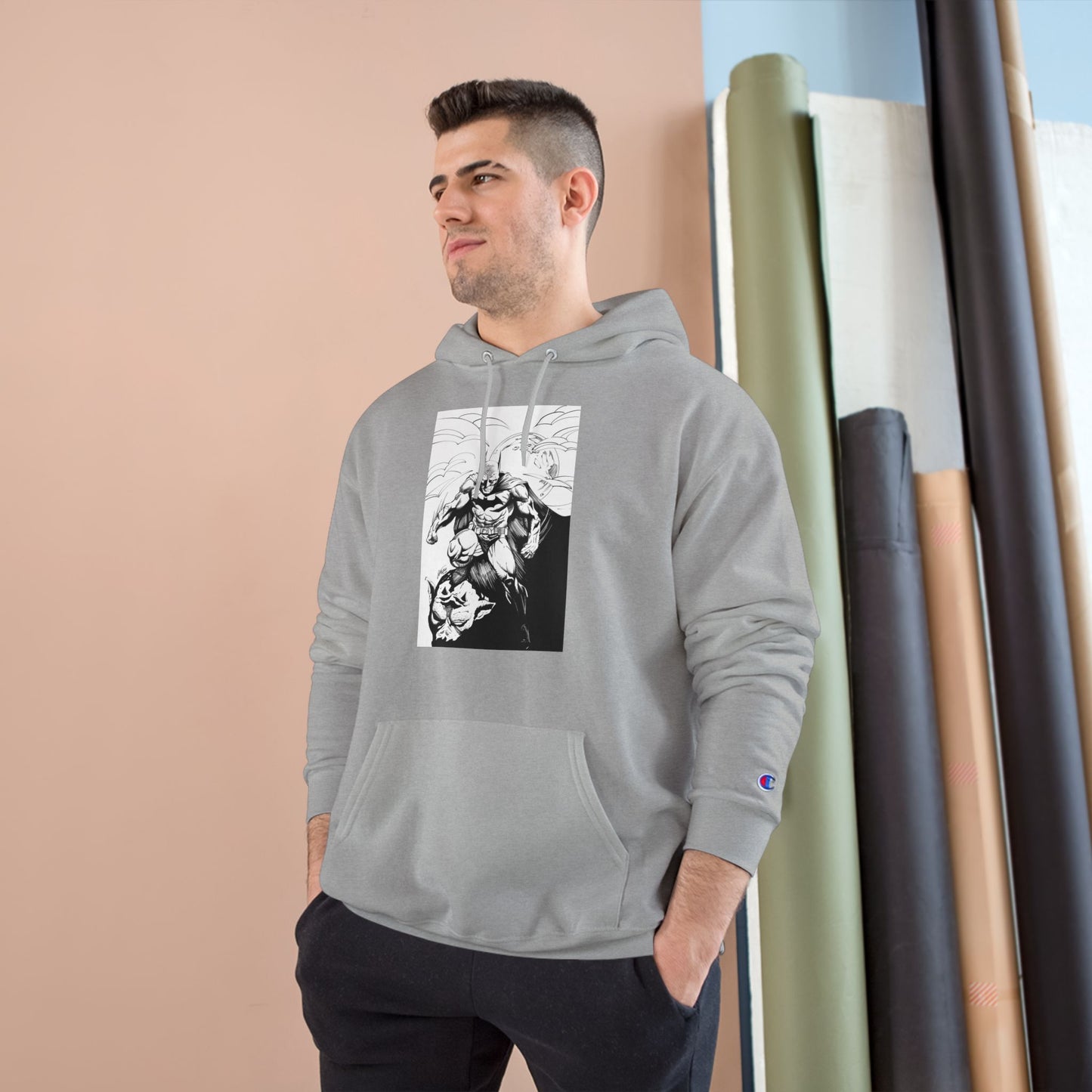 The Bat Champion Hoodie - Cool Comics Design