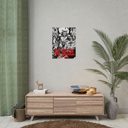 Rolled Poster — "THE VESSEL" Horror Art Print (Werewolf Illustration)