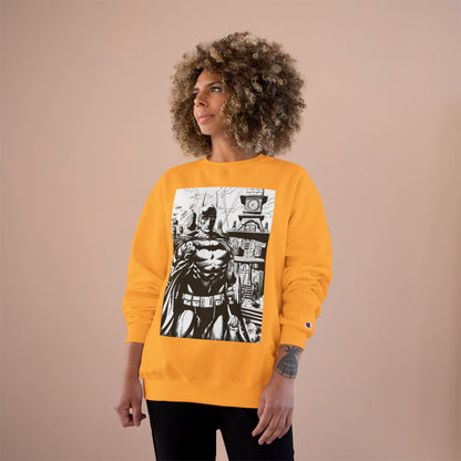 The Bat Arkham Asylum Champion Sweatshirt - Cool Comic Gaming Apparel
