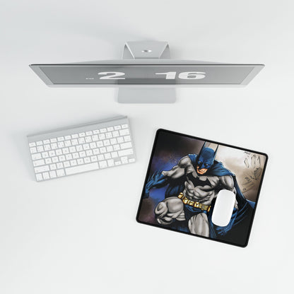Batman Action Desk Mat — Large Gaming Mousepad with Dark Knight Artwork