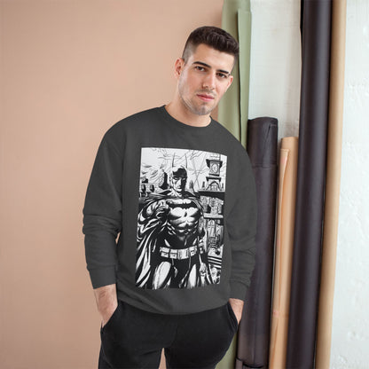 The Bat Arkham Asylum Champion Sweatshirt - Cool Comic Gaming Apparel