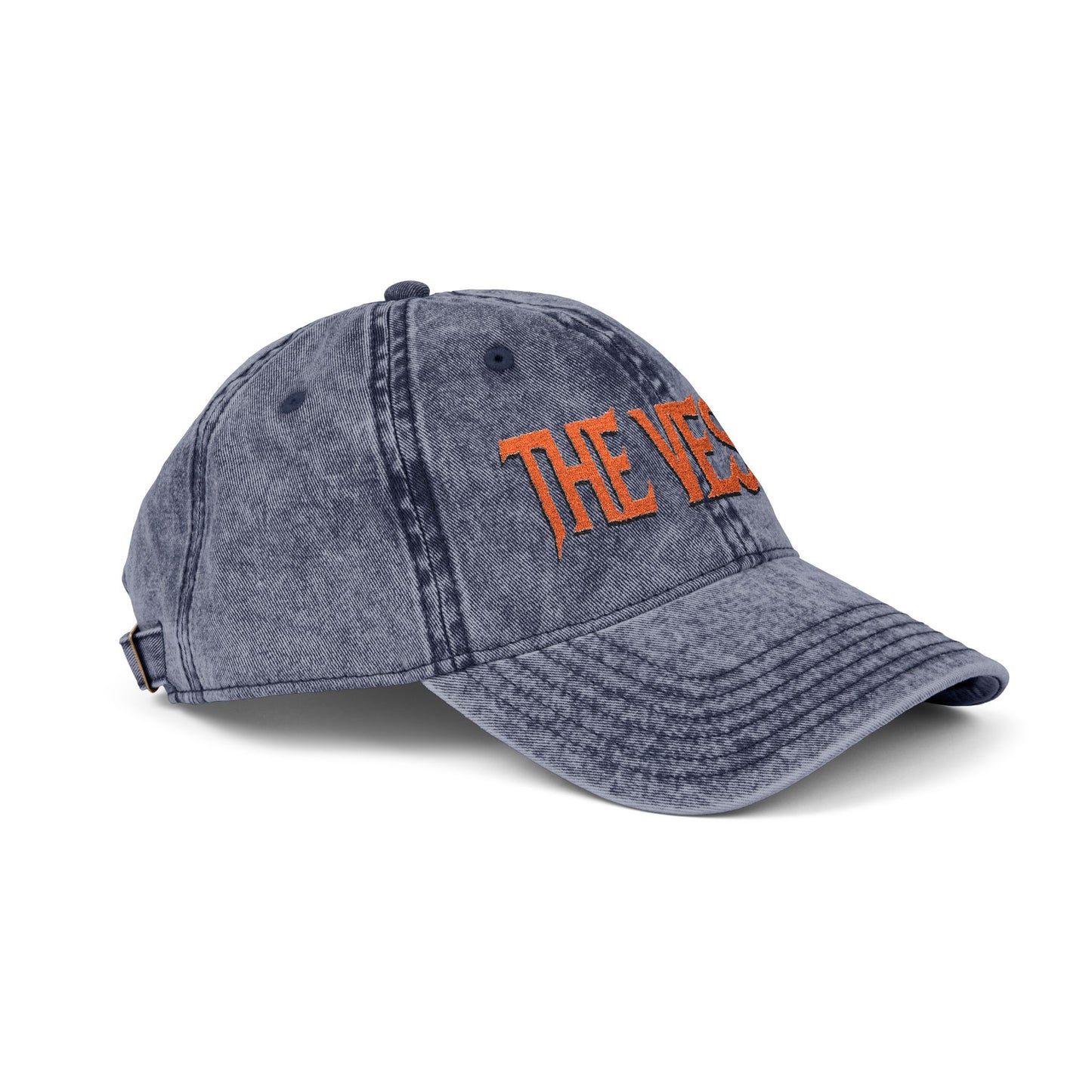 Vintage Embroidered Cap "The Vessel" – Washed Baseball Hat