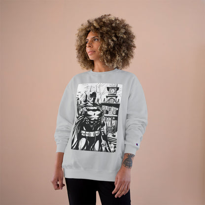 The Bat Arkham Asylum Champion Sweatshirt - Cool Comic Gaming Apparel