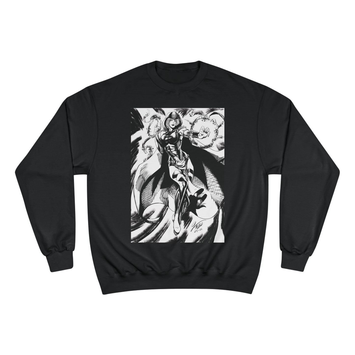 Raven Champion Sweatshirt — Comic Crewneck