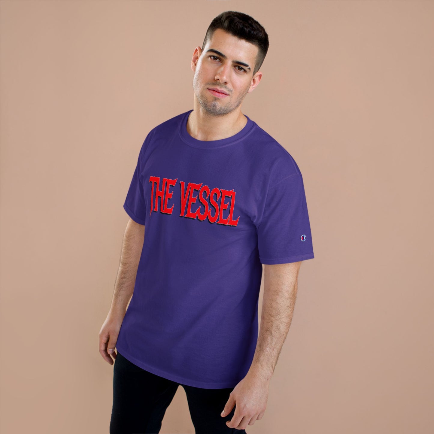 The Vessel Logo T‑Shirt — Horror Comic Back Print