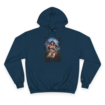 Red Sonja Champion Hoodie — Graphic Hoodie (Color)