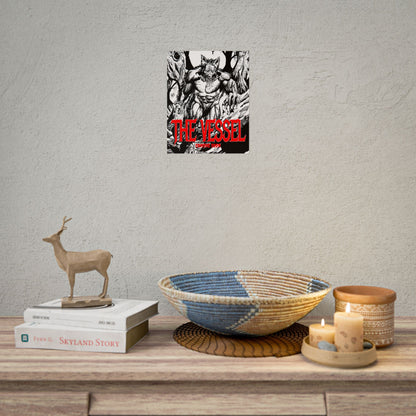 Rolled Poster — "THE VESSEL" Horror Art Print (Werewolf Illustration)
