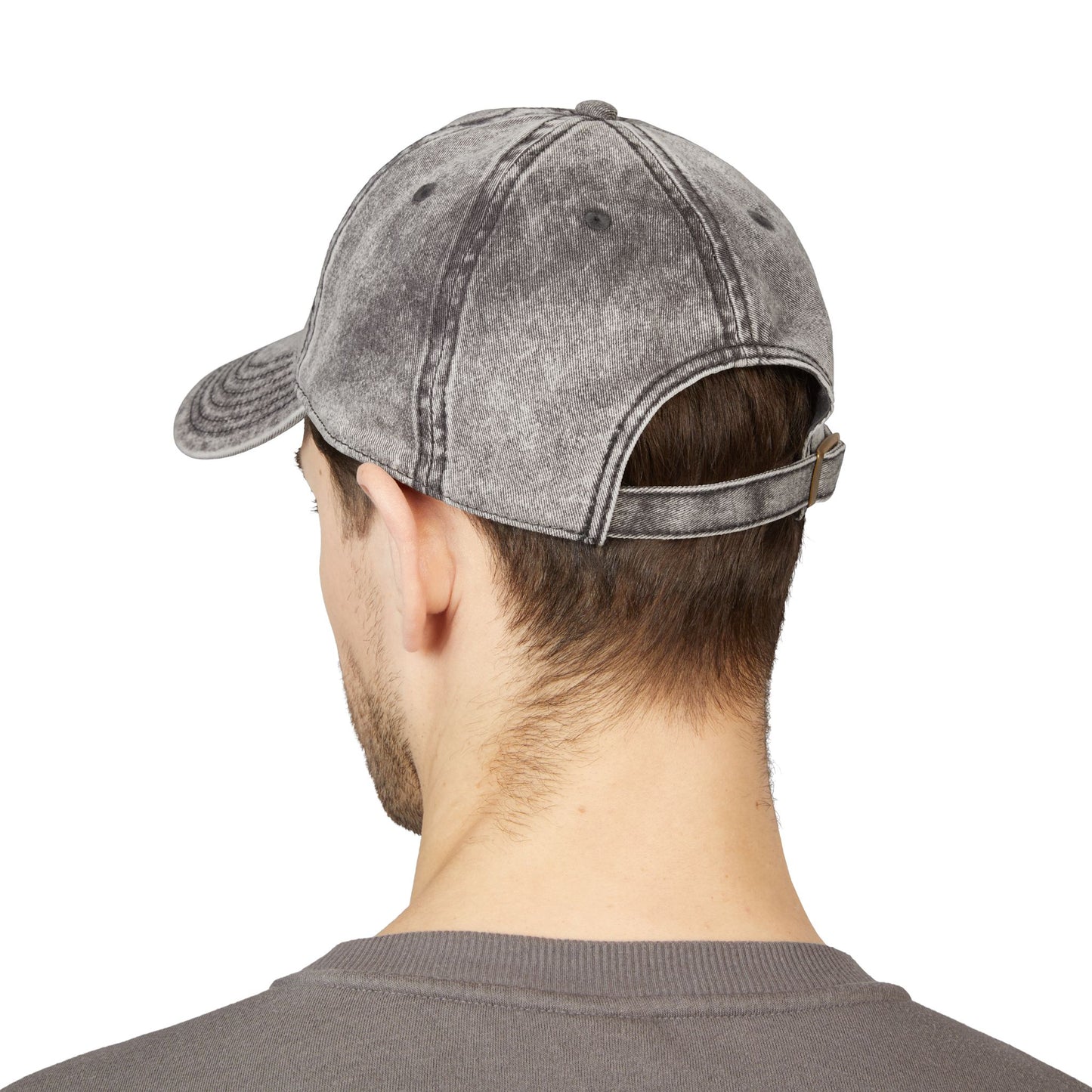 Vintage Embroidered Cap "The Vessel" – Washed Baseball Hat