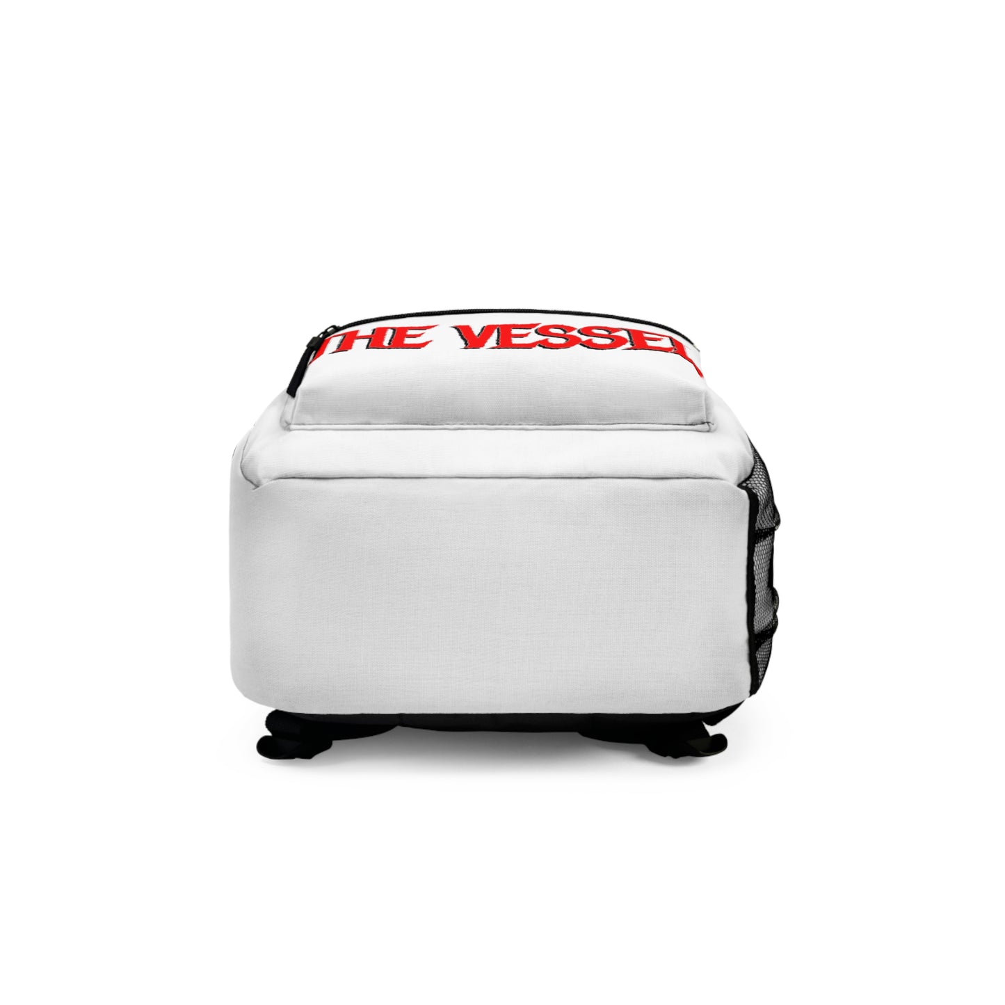 The Vessel Backpack — Gothic Red Logo School & Travel Bag
