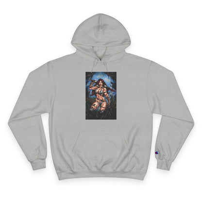 Red Sonja Champion Hoodie — Graphic Hoodie (Color)