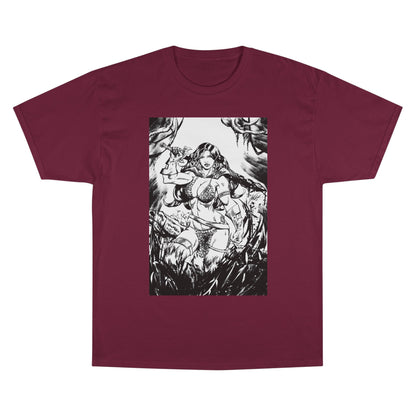 Red Sonja Sword & Sorcery Champion T-Shirt — Comic Fantasy Tee