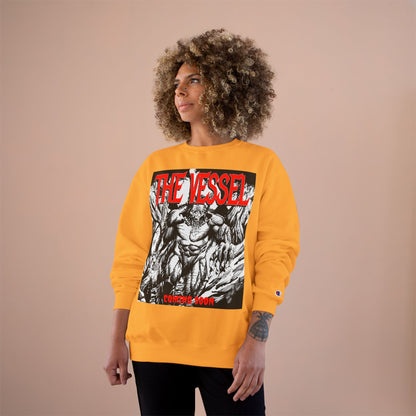 The Vessel Graphic Sweatshirt — Horror Art Crewneck with "Coming Soon" Design