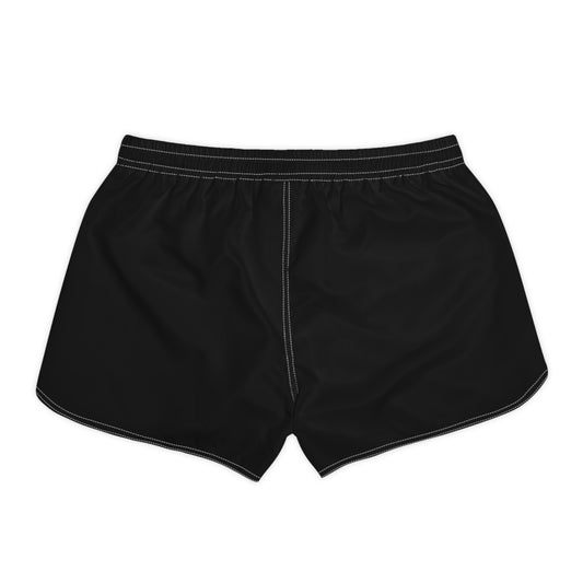 The Vessel Women's Athletic Shorts — Black Casual Lounge & Workout Shorts