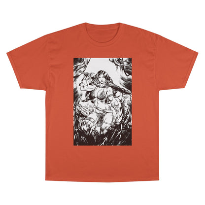 Red Sonja Sword & Sorcery Champion T-Shirt — Comic Fantasy Tee