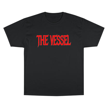 The Vessel Logo T‑Shirt — Horror Comic Back Print