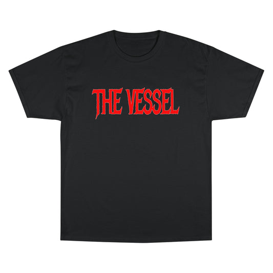 The Vessel Logo T‑Shirt — Horror Comic Back Print