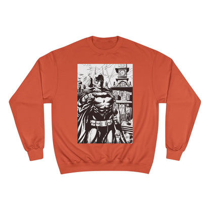 The Bat Arkham Asylum Champion Sweatshirt - Cool Comic Gaming Apparel