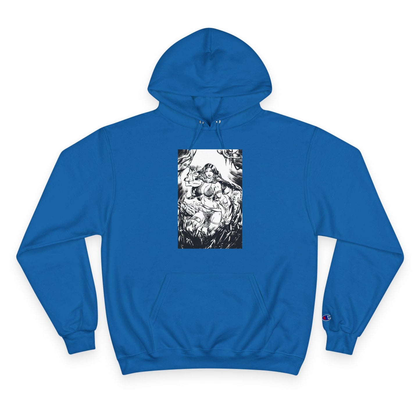 Red Sonja Champion Hoodie — Graphic Hoodie