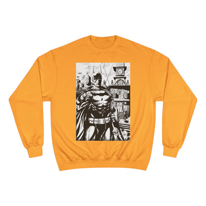 The Bat Arkham Asylum Champion Sweatshirt - Cool Comic Gaming Apparel