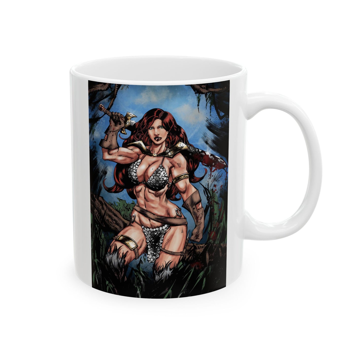 Sonja Ceramic Mug – Colorful Coffee Cup (11oz & 15oz)