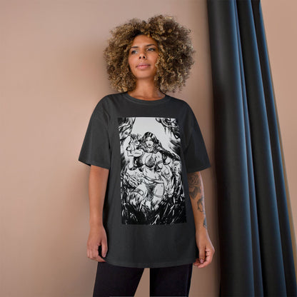 Red Sonja Sword & Sorcery Champion T-Shirt — Comic Fantasy Tee
