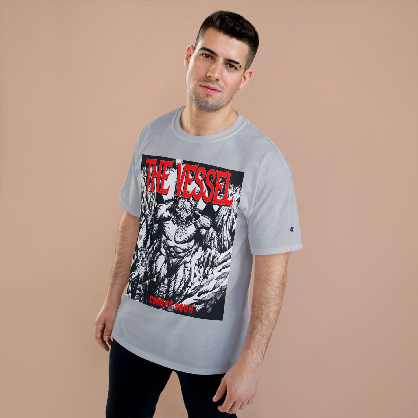The Vessel Graphic T-Shirt — Horror Comic Art Tee