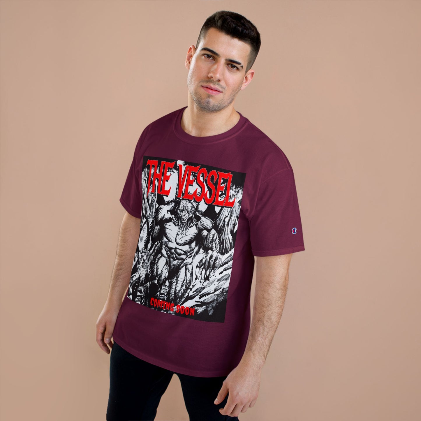The Vessel Graphic T-Shirt — Horror Comic Art Tee