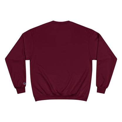 The Vessel Sweatshirt — Red Gothic Logo Crewneck