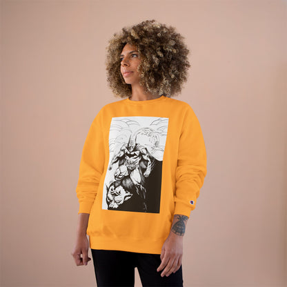 The Bat Comic Champion Sweatshirt - Cool Superhero Graphic Tee