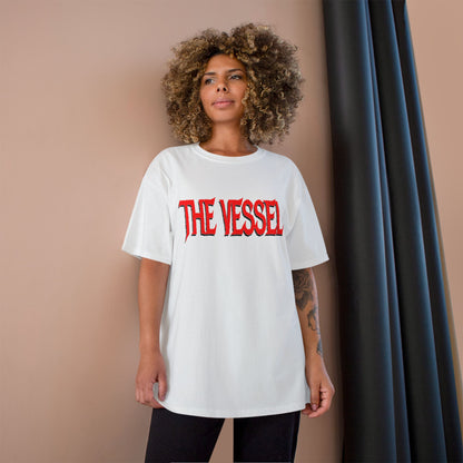 The Vessel Logo T‑Shirt — Horror Comic Back Print