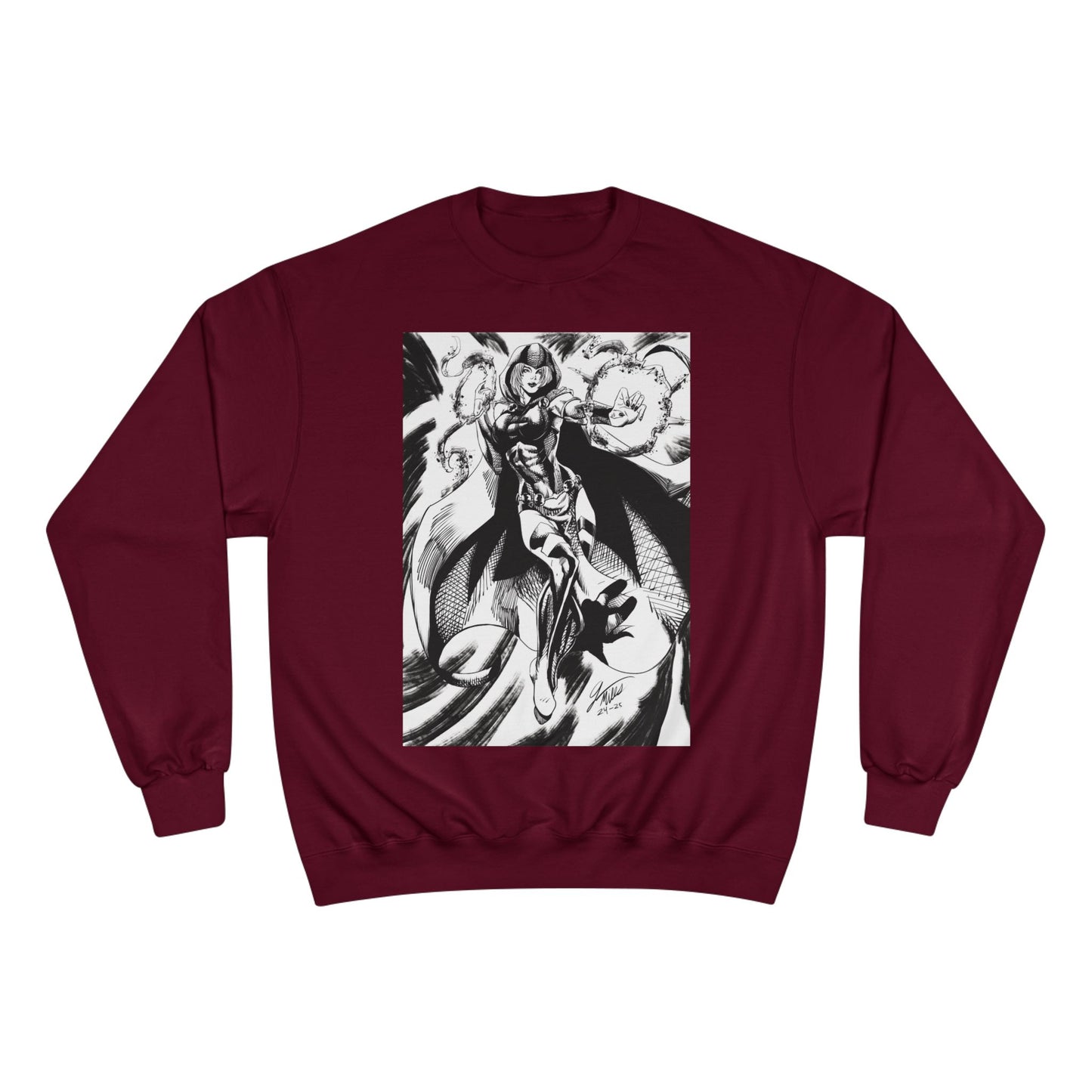 Raven Champion Sweatshirt — Comic Crewneck
