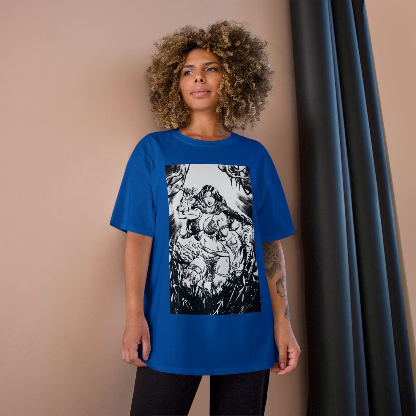 Red Sonja Sword & Sorcery Champion T-Shirt — Comic Fantasy Tee
